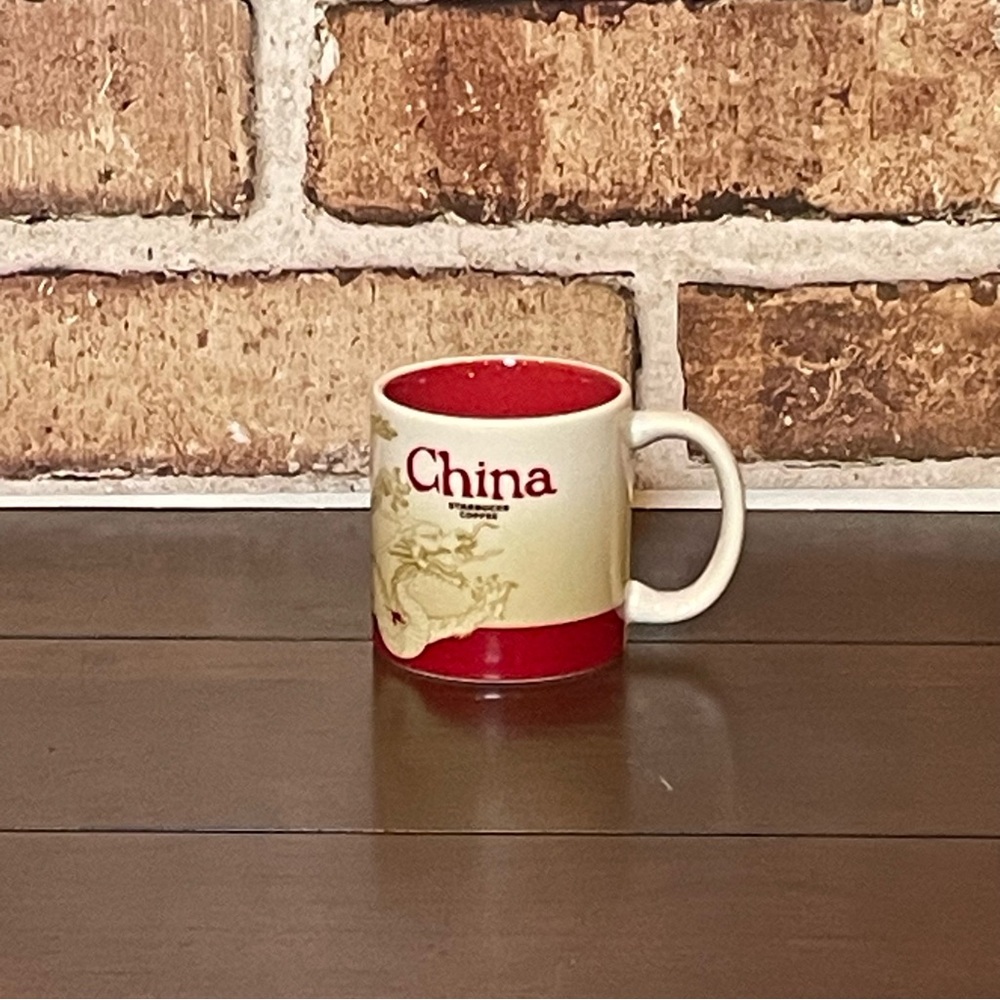Starbucks "China" Coffee Demitasse Expresso 3oz Mini Cup